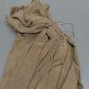 20 x 71 Inches Christmas Extra Large Velvet Bows Christmas Tree Topper Decor Giant Xmas Tree Toppers Bows for Home Wreath Wall Backdrop Birthday Wedding Party Decorations(Khaki)