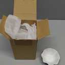 1.6 oz Porcelain Pinch Bowls, Set of 6 Wavy Small Bowls for Sauces, Dippings, Charcuterie, Condiments, Snacks