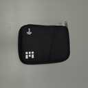 Passport Holder & Travel Wallet with RFID Blocking - Premium Document Organizer Case for Men and Women - Holds Passports, Cards, Tickets, ID, Cash - Compact Zippered Wallet - Midnight (Single, Black)