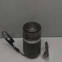 SHARDOR Electric Super Silent Blade Coffee Grinder, Timed Grind Control Rotary Knob, Adjustable Coarse to Fine for Coffee Beans, Spices & Herbs, with 1 Removable Stainless Steel Bowl, Brown