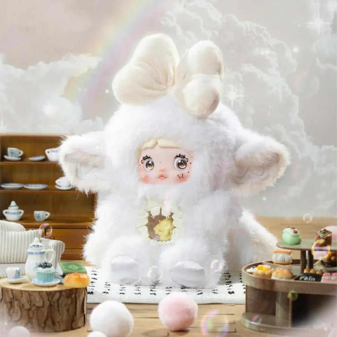 CALEMBOU Plush Blind Box Figures, Kawaii Nommi Another World Series Stuffed Animals Mystery Box Toys, Cute Anime Vinyl Plushies Collectible Birthday Gifts for Girls (Nommi Another World 1pc)