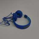 noot products Kids Headphones K11 Foldable Stereo Tangle-Free 5ft Long Cord 3.5mm Jack Plug in Wired On-Ear Headset for iPad/Amazon Kindle,Fire/Boy/Girl/School/Laptop/Tablet(Skyline Blue) (4 x 5 x 2 in)
