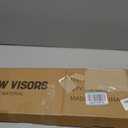 Window Visors Rain Guards for 2015-2024 Ford F150 SuperCab, Out-Channel Window Vent Wind Deflectors Visors Shades for 2017-2024 Ford F150 Raptor/ F250 /F350/ F450 Super Duty Extended Cab