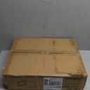 Kuject X-Large Shoe Storage Boxes Organizers Clear Plastic Stackable 12 Pack, Shoe Rack & Holder Substitute, Sneaker Containers, Toy Storage Organizer Bins for Entryway, Closet, Under Bed, Black