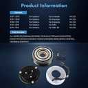 ECCPP A/C Compressor Clutch for Subaru Forester Impreza 2.0L 2.5L 2008-2014 for Subaru WRX 2.0L 2.5L 2004-2007 AC Clutch