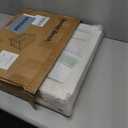 HDPE Shower Bench, Shower Stool with Storage Shelf 2-Tier Spa Stool for Inside Shower,Water Resistant & Non-Slip Design Shower Seat (White L Size)