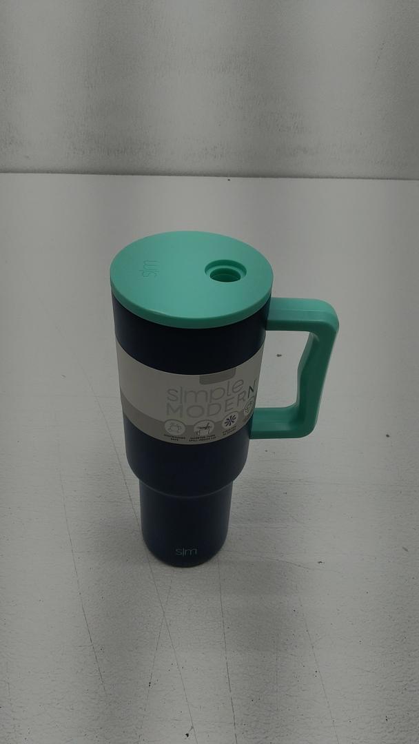 Simple Modern 40 oz Trek Tumbler with Handle and Lid | Cup Holder Friendly Insulated Stainless Steel Travel Mug
