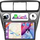 [2G+64G] Android 13 Car Radio for Honda Accord 6 19982003 with Wireless Carplay Android Auto, 9" Touch Screen Car Stereo Support GPS Navigation/WiFi/Bluetooth/Voice Control/SWC/Backup Camera