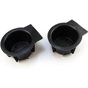Cup Holder Insert fit for Ford F150,2003-2006 Ford Expedition/Lincoln Navigator,2006-2008 Lincoln Mark LT Front Center Console Rubber Cup Holder,2L1Z-7813562-AAA (2 PCS)