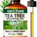 KUKKA Tea Tree Essential Oils - 4 Fl Oz - for Hair, Skin, Diffuser, Aromatherapy & DIY Soap Making Scent