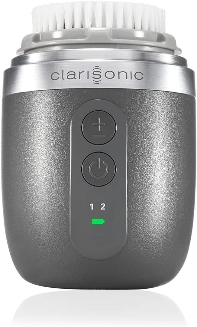 Clarisonic Alpha FIT Men's Face Brush Sonic Facial Cleansing Device, Grey (Gray)