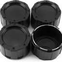 4pc 3.9in Wheel Center Caps for Eagle Acc 3226 06 Center Hubcaps Black Center Cover Replacement