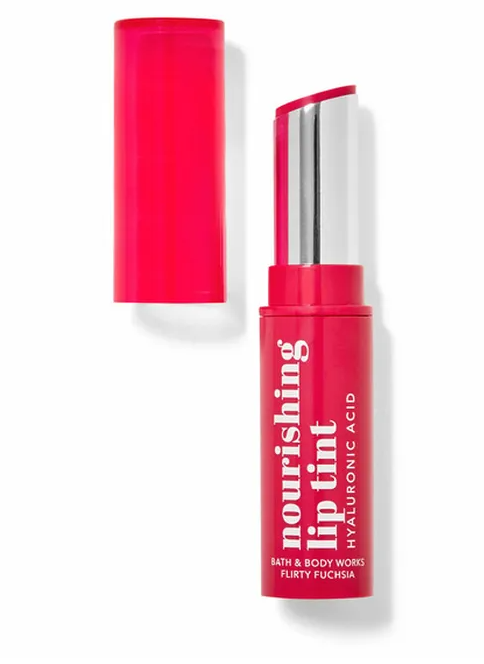 Bath & Body Works Nourishing Lip Tint - Flirty Fuchsia, 1 Count (Pack of 1)