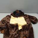 ANBOTA Kids Dog Onesie Fleece Animal Halloween Cosplay Puppy Costume Christmas Easter Bulldog One Piece Pajamas, Brown 130