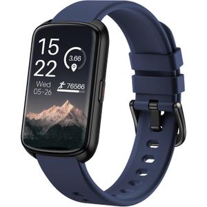 Fitness Tracker, Smart Watch for Women Men with 24/7 Heart Rate/Blood Pressure/Blood Oxygen Monitor, Sleep Tracker, Step & Calorie Counter, IP68 Waterproof Fitness Watches Compatible with Android & iPhone