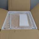 Rolling Storage Utility Cart with 6 Drawers,Art Supply Craft Organizer,Sewing Makeup Organizer and Storage,Office Organization Wooden Tabletop,Cloud White