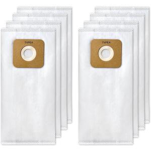 8 Pack Type A HEPA Vacuum Bags for Riccar Most Vibrance, R-Series, 2000/4000 & Simplicity Symmetry, S20EZM, 5000/6000 Upright Vacuum Cleaners, Part RAH-6/SAH-6