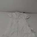 Amazon Essentials Women's Relaxed Fit Short Sleeve Button Front Belted Shirt Dress, White, XX-Large