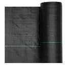 Weed Barrier Landscape Fabric, Heavy Duty Garden Weed Fabric, Woven PP Weed Control Fabric, Driveway Fabric, Geotextile Fabric for Landscaping, Ground Cover, Weed Blocker Weed Mat, Black