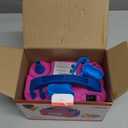 Balloon Pump Electric,110V 600W Balloon Blower Inflator Dual Nozzle Air Pump Balloons Inflator for Decoration, Party, Sport,Gifts:2 Balloon Tying Tools (Rose Red)