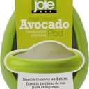 Joie Fresh Stretch Pod Avocado Storage Container, Silicone Food Saver, Keeps Leftover Produce Flavorful and Firm in Fridge, Reusable Kitchen Gadget, Dishwasher Safe, BPA-Free