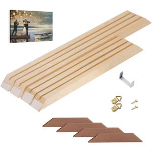 Canvas Frame, 36 x48 Inch Stretcher Bars Wood Kits with Accessories for Oil Painting and Picture Wall Art