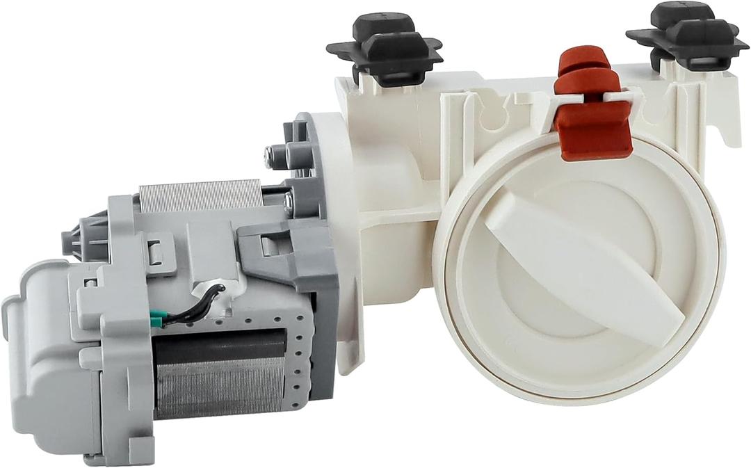 280187 8181684 Drain Pump Assembly Fit for Whirlpool Duet Maytag Epic Kenmore HE Front Load Washers Replace 8182819 8182821 285998 1200164 AP3953640 PS1485610 by AMI PARTS