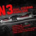 Rough Country N3 Dual Steering Stabilizer for 03-12 Ram 2500/3500 4WD - 8749530