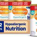 Enfamil Nutramigen Hypoallergenic Baby Formula with Iron, Lactose Free, Colic Relief from Cow's Milk Allergy Starts in 24 Hours, Brain Building DHA, Probiotic LGG for Immune Support, 27.8 Oz, 4 Count, BB Date 1 Nov. 2026