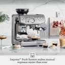Breville Barista Express Impress Espresso Machine BES876OLT, Olive Tapenade