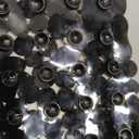 SONGZIMING Non-Slip Pebble Bathtub Mat Black 16 W x 35 L Inches (for Smooth/Non-Textured Tubs Only) Safe Shower Mat with Drain Holes, Suction Cups for Bathroom