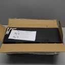 Wood Floating Shelves for Wall Decor, Rustic Wall Shelves for Bedroom Bathroom Kitchen Living Room, Set of 6 Black (17inch)