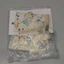 mushie Water Resistant Wet Bags | Large & Small Reusable Storage Bag for Baby Items and Travel | Zippered Pockets with Handle | Machine Washable, Set of 2 (Space)