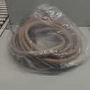 Flexzilla Colors SwivelGrip Garden Hose 5/8 in. x 50 ft., Lightweight All-Weather Water Hose, Durable and Flexible, Leak-Free Connections, Brown Mulch