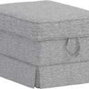 Poly Flax Ektorp Ottoman Cover Compatible with IKEA Footstool Slipcover
Extra Thicker Polyester Flax Ektorp Ottoman Cover Replacement Only. SOFA COVER ONLY. NOT SOFA, 6"D x 10"W x 1"H