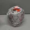 Cinkeda Hanging Lights with Plug in Cord,Hanging Lamps That Plug into Wall Outlet with Dimmable Switch and 15 ft Clear Cord, Swag Lamp for Bedroom Kitchen Island Living Room (Bulb Included) (Silver)