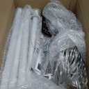 13FT Outdoor Christmas Tree Lights with Sturdy Iron Pole, 522 LED RGB Color Changing, APP and Remote Control, IP65 Waterproof, 85+ Lighting Modes for Yard Holiday Xmas Party Outside Decorations