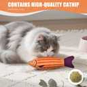 Cat Toys, Catnip Toys for Cats, Soft and Durable with Rattle Sound, Interactive Kitten Toys for Indoor Cats, Cat Chew Toy for All Breeds (3Pack)