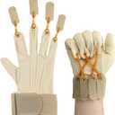 Cuffbow Deluxe Traction Exercise Glove Finger Flexion Exercise Glove for Handed Rehabilitation Increasing Strength Flexion of Joints and Fingers, Hand Exerciser, Small/Medium (Right)