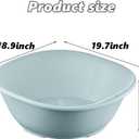 Sitz Bath for Hemorrhoids,Sitz bath tub,Sits Bath Kit for Women Men,Wider Seating Area, Deeper Bowl (green)