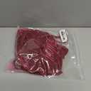 Lilosy Sexy Stocking Rhinestones Heart Garter Underwire Floral Mesh lace Sheer Babydoll Lingerie Teddy Bodysuit Skirt Set Women 2 3 Piece Push Up See Through, Burgundy Red, X-Large