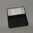 SHIELDON Wallet Case for iPhone 16 Plus 5G 6.7", Genuine Leather Flip Cover RFID Blocking Card Slots Kickstand Magnetic Closure Shock-Absorbent Case Compatible with iPhone 16 Plus 2024 - Black