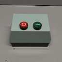 Magnetic Starter, LE1D09M7 Magnetic Electric Motor Starter Control IP55 Single Phase 220 230V 3 Phase 380 400V 7A to 10A Magnetic Switch Box On Off Switch Electric Motor Starter