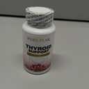 Thyroid Support Supplement- Metabolic Function, Energy & Focus, Mood Enhancer - Iodine from Kelp, Ashwagandha, Vitamin B12, Inositol, Ginseng, Magnesium - 60 Capsules for Men & Women