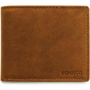 Men's Genuine Leather Wallet Light Brown RFID Blocking Bi-Fold Wallet, Premium Leather Wallet for Men with Multiple Card Slots, Cash Compartments, Slim Stylish Everyday Wallet, Gift for Men