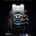 LISEN 2 Pack [Top 9H+ Hardness] Glass for iPhone 16E / iPhone 14 / iPhone 13 Screen Protector, Military Grade Shatterproof 8K HD Auto Dust-Elimination Bubble Free Tempered Glass with Ultra Fit Tray