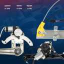 KAX Front Left Power Window Regulator w/Motor Fit for Toyota Corolla 98-02