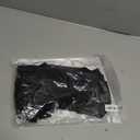 Lilosy Sexy Crisscross Choker Leather Pu Underwire Babydoll Women Harness Teddy Bodysuit Nightshirt One Piece, Large, Black 