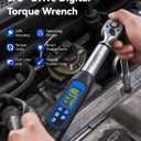 Orion Motor Tech 3/8" Drive Digital Torque Wrench 5-135 N.m(3.7-99.6 ft-lb)