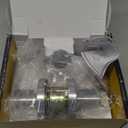 Storeroom Door Handle Heavy Duty Grade 2 Commercial Door Locks, Non-Handed, UL 3 Hour Fire Rated, ADA Compliant, Satin Chrome Finish 26D, 2-3/4''Backset, X-XG-ST-70